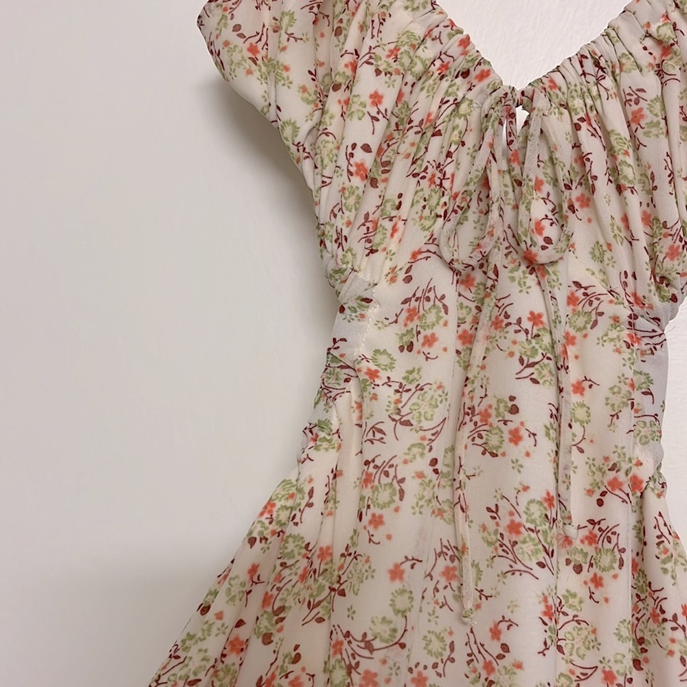 NWT Floral Mini Spring-Summer Dress